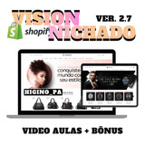 Tema Shopify Vision Nichado Script Yampi & Cartpanda + Aulas