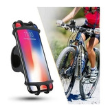 Soporte Porta Celular Bici Manubrio Silicona Reforzado A