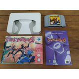 Dual Heroes N64 P/ Nintendo 64 C/ Caixa E Manual Original