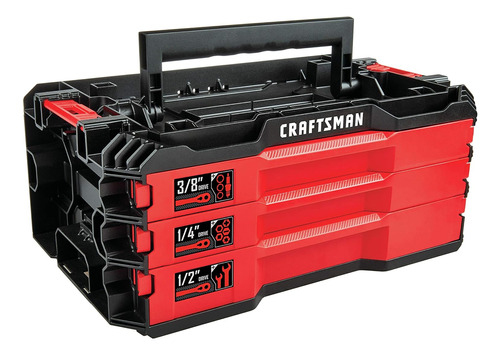 Craftsman Kit De Herramientas Mecánicas Con Caja De 3 Cajone