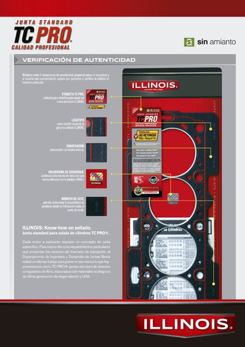 Juego Descarbo Illinois P/ Fiat Panda 1.0/1.1 156a2000/2246 Foto 7