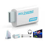 Wii2hdmi Adaptador Hdmi Nintendo Wii - Branco Pronta Entrega