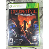 Juego Resident Evil Operacion Raccoon City Xbox 360 Usado