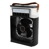 Mini Ar Condicionado Ventilador Mesa Escritorio Usb Cor Vede 110v/220v