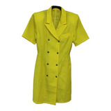 Vestido Vintage Camisero Amarillo - Vestido Ched