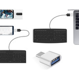 Adaptador Usb C Otg Teclado Hd Externo Pen Drive Impressora