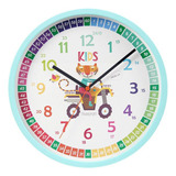 Reloj Analógico De 25 Cm Para Niños, Niños, Niños