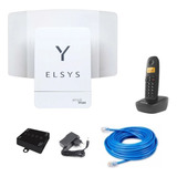 Elsys Amplimax 4g Internet + Telefone Rural + Rolo 20m Cabo