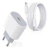 Cargador Carga Rapida + Cable 2m Para iPhone 8 X 11 12 13 14