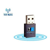 Adaptador Bluetooth Usb 4.0 Dongle, 150m Wifi Para Pc