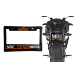 Porta Placa Harley Davidson Moto Nightster Heritage Cvo