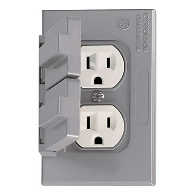 Placa Con Contacto Dúplex Para Exteriores Intemperie Ip65  | MercadoLibre