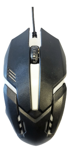 Mouse Gamer Ergonómico Usb Periférico Pc 1600 Dpi Óptico