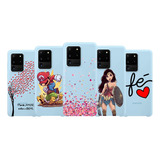 Capa Para Galaxy S20 Ultra Feminina Mulher Personalizada