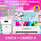 Silhouette Cameo 4 + Cinch Redonda + Insumos Kñ17