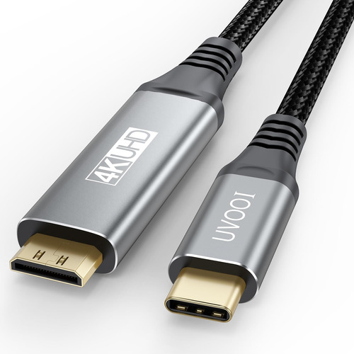 Uvooi Cable Usb C A Mini Hdmi De 6 Pies, Cable Usb Tipo C A