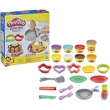Play-doh Kitchen Creations Flip N Pancakes - Juego De 14 Pie
