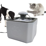 Bebedero Fuente Dispensa Agua Electrico Mascotas Gato Perro