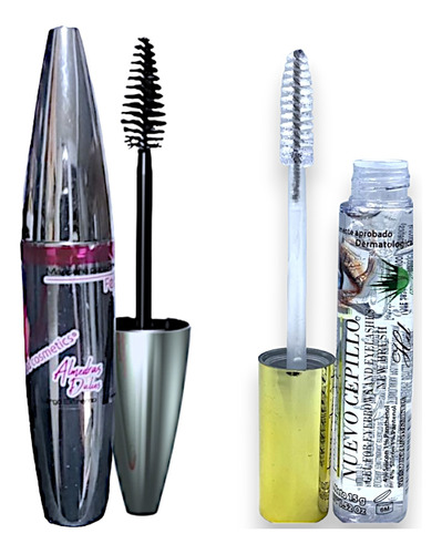 Rimel Hollywood C Kit Negro Almendras/gel Transparente Aloe