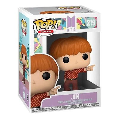 Figura Coleccionable Pop! Rocks Bts 219 Jin Funko | MercadoLibre