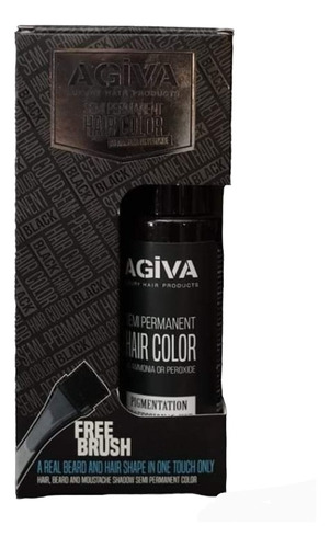 Tinte Semipermanentes Para Barba Agiva 150ml