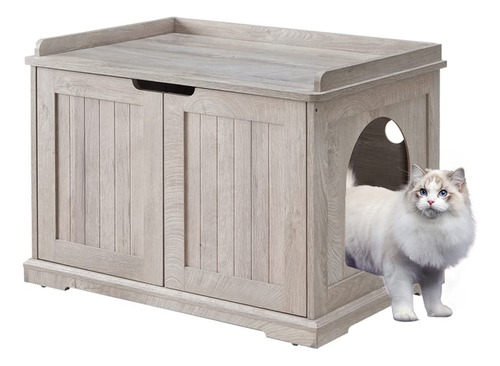 Unipaws Muebles De Caja De Arena Para Gatos, Bano Para Gatos