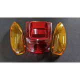 Acrílicos De Farol Trasero Gilera Smash 110 Rojo Y Naranja