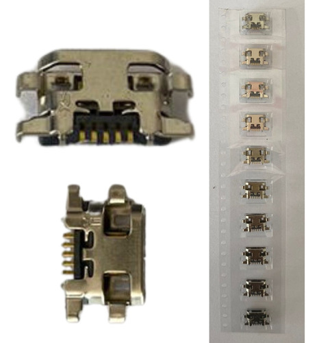 Conector De Carga Compatível LG K11 / K11 Plus Kit 10 Peças