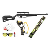 Umarex Rifle Nxg Apx Kit Telescopio, Lentes, Bbs Y Diábolos