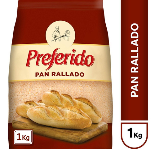 Pan Rallado Con Harina Absorbe Menos Aceite Preferido 1 Kg