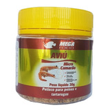 Ração Micro Camarão Aviu 30g Peixes E Tartaruga Mega Food