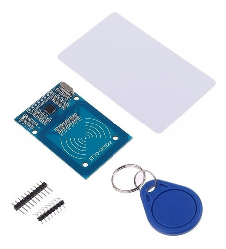 Kit Rfid Rc522 Con Lector + Llavero + Tarjeta Para Arduino