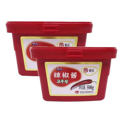 Kit 2 Pasta De Pimenta Coreana Gochujang Hot Pepper 500g | Parcelamento sem juros