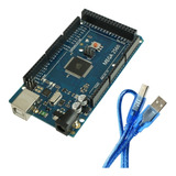 Placa Mega Ch340 + Cabo Usb Para Arduino