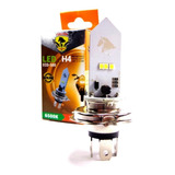  Lampada Farol Moto H4 Led Efeito Xenon 6500k Laser 150 Cg