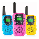 Radio Comunicador Walkie Talkies Boquitoqui Kids Recargable