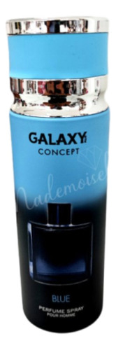 Perfume Aerosol Spray Galaxy Concept Blue Plus Masculino