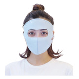 Máscara De Protección Solar Para Cubrir La Cara, Seda De Hie