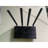 Roteador Tp-link Archer A6, Wifi Gigabit, Mu-mimo, Ac1200.