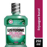 Enjuague Bucal Listerine Pro-encías Menta 4 Aceites 250ml