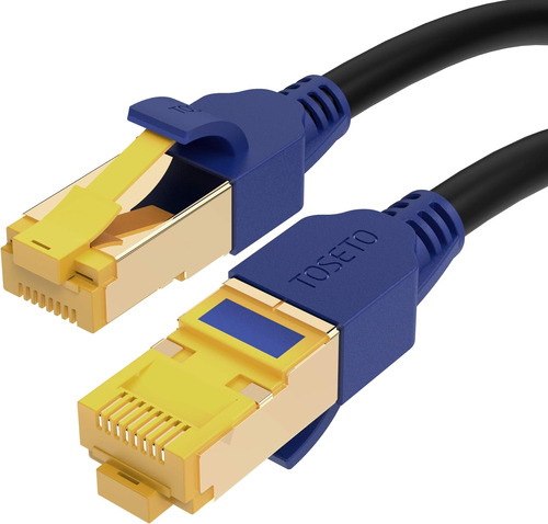 Cables Ethernet Cat8, Red Cat8 De Alta Velocidad, Resiste...