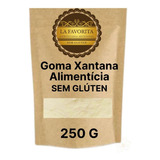Goma Xantana Alimentícia  250 G  - La Favorita - Sem Glúten