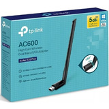 Adaptador Usb Wireless Ac600 Archer Dual Band 2.4ghz E 5ghz