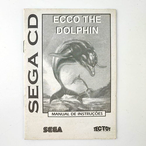 Manual Ecco The Dolphin Sega Cd (promo)