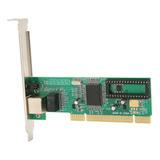 Adaptador Ethernet Gigabit Pci E Con Chip Rtl8169 De 10/100/