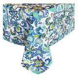 Mantel De Tela Corfu Mediterranean Blue Paisley Para In...