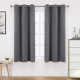 Cortinas Blackout De 107x160cm De Largo, 2 Paneles