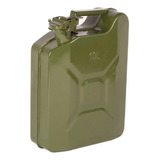 Bidon Acero Chapa 10 Litros Vertical Combustible C-5 Liquido