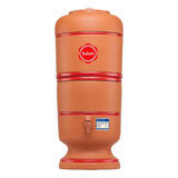 Filtro De Barro Salute 16l C/2 Velas Tripla Ação + 2 Bóias