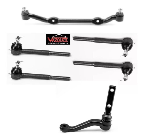 Kit 4 Terminales Int ,ext, Brazo Barra Chevrolet S-10 82-95